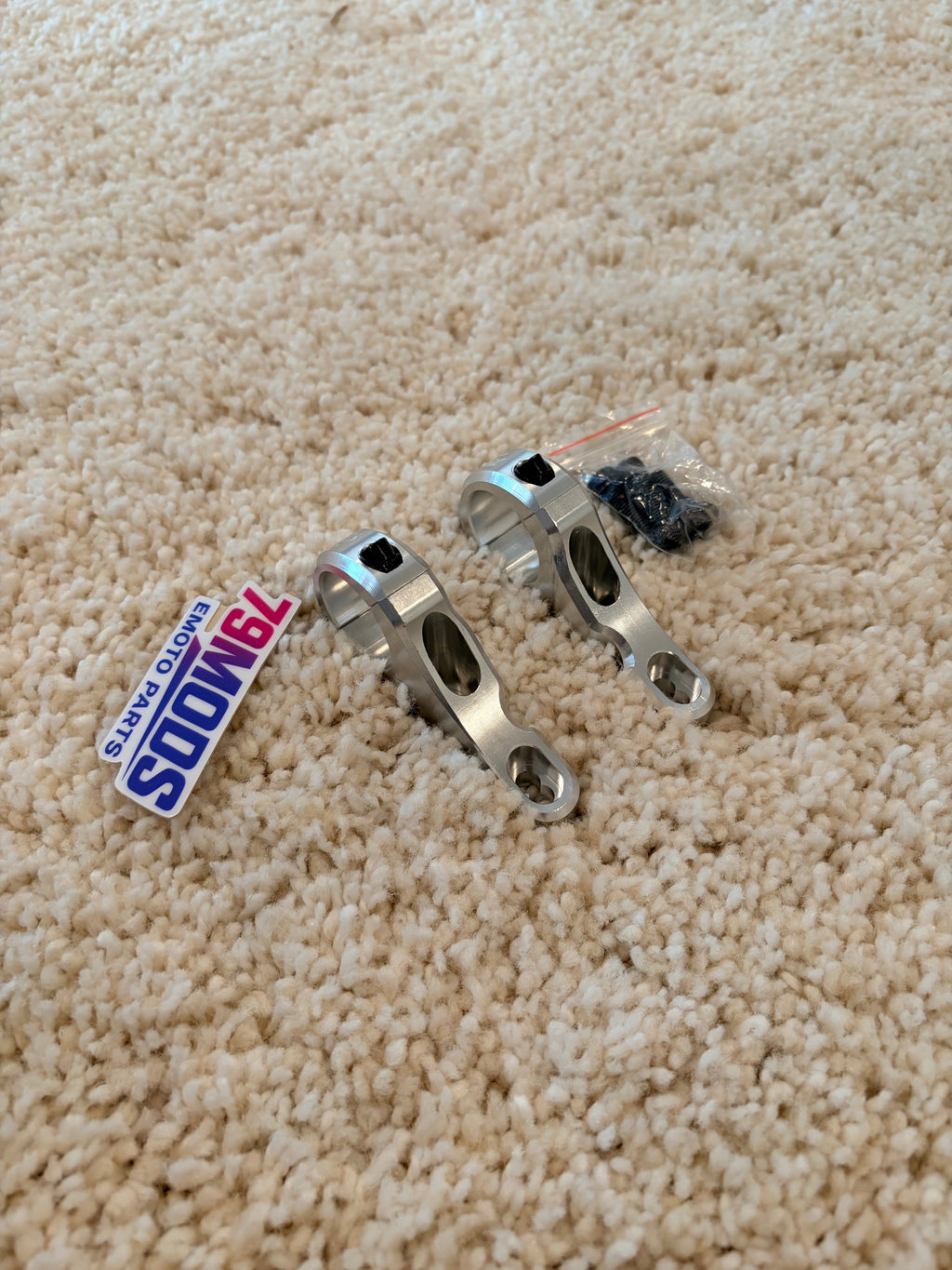 Chrome Direct Handlebar Stem Mount (All Emotos) 79mods
